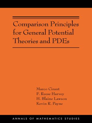 cover image of Comparison Principles for General Potential Theories and PDEs